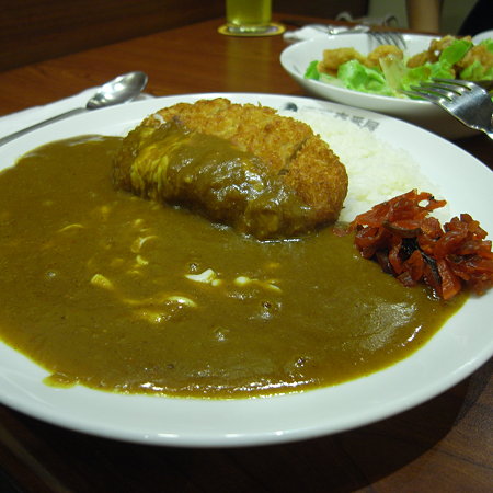 カツカレーチーズ載せ@ココ壱
