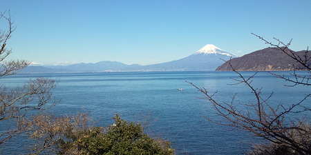 一日目駿河湾と富士