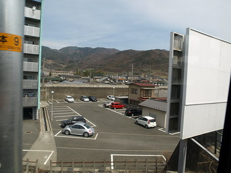 中央本線との分岐(身延線の車窓)