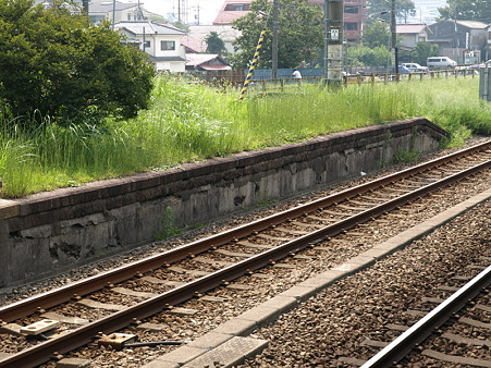 古いホーム(相原駅)
