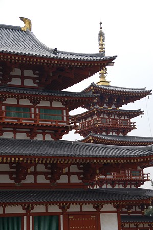 薬師寺 金堂・西塔