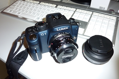Nokton 40mmを装着