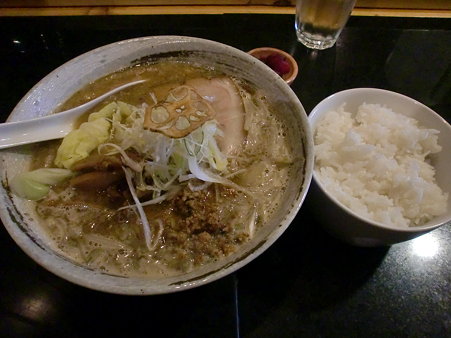 蓮海　味噌＋大ライス