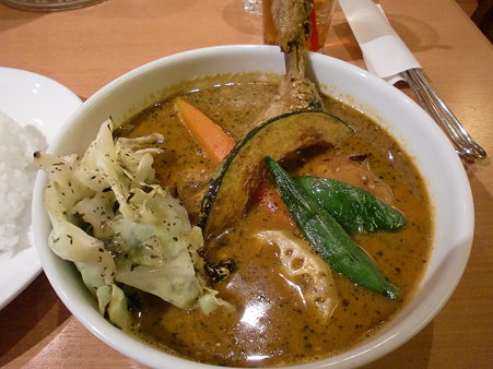 curry cafe miracle チキン野菜