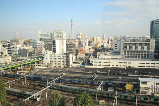 上野駅と東京スカイツリー 写真共有サイト フォト蔵