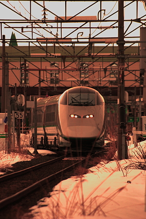 高畠駅より出発