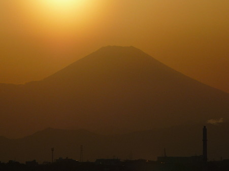 100311-富士山と夕陽 (11)