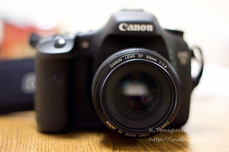 EF50 F1.4装着