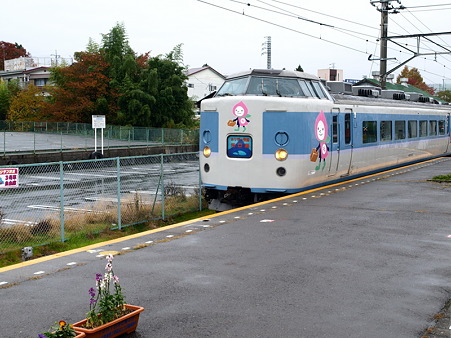 189系(富士吉田駅)1