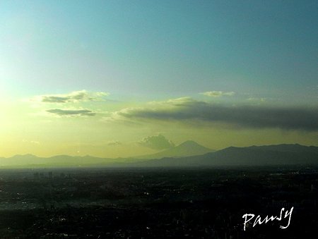 日本一空に近い展望台からの富士山・・