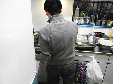 ０２．男の料理！