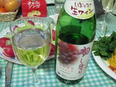 おたるワイン初しぼり