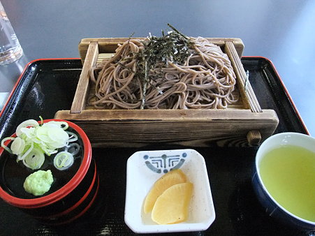 蕎麦:道の駅・賤母【岐阜】 ざるそば