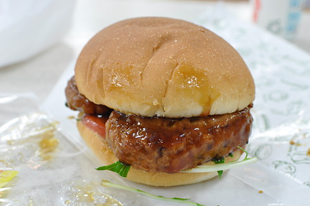 但馬つくねバーガー(中国道【下り】・西宮名塩SA)