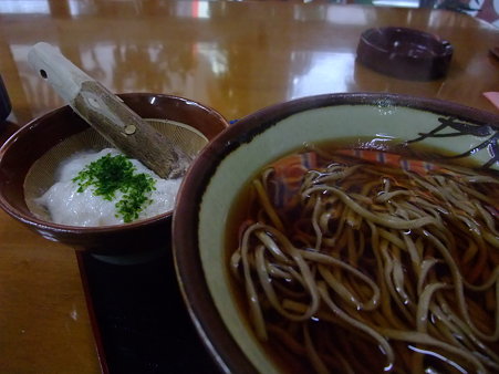 日光屋の自然薯そば
