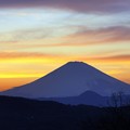 2011年_黄昏の富士山